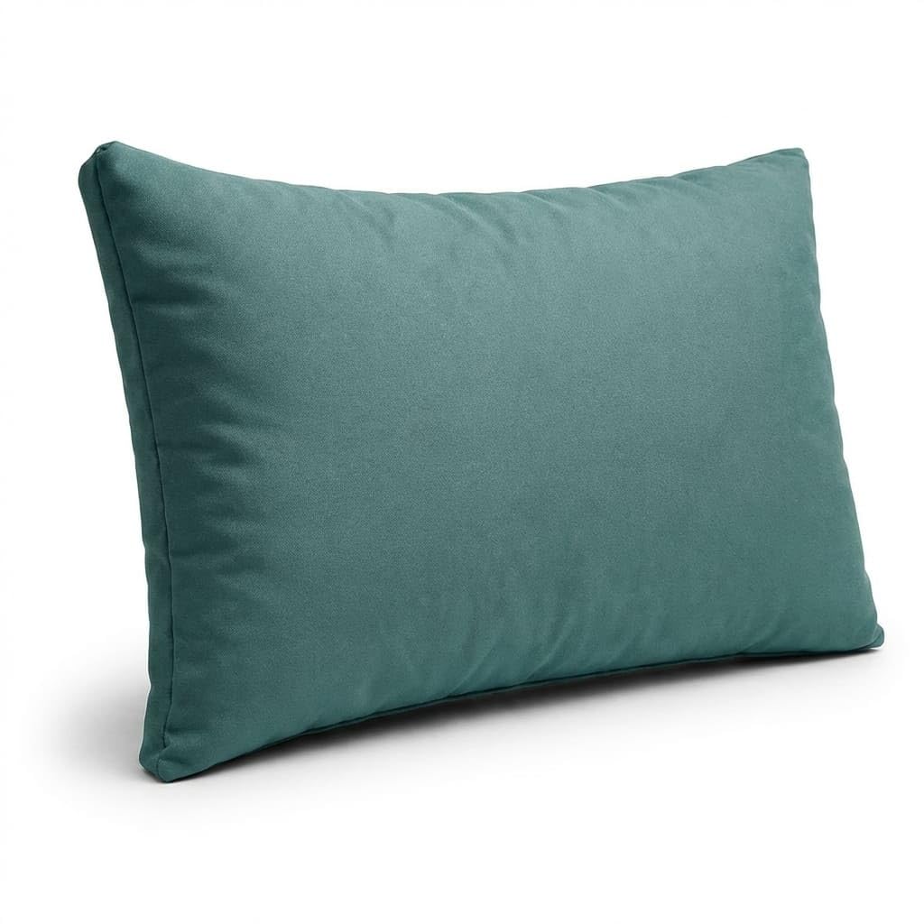 MOTHER LAND Rattan Garden Furniture Cushions Replacement Seat Pads Outdoor Patio Sofa Chair Cushions Water Resistant Thick Foam Support (Bottle Green, Back 60x40cm)