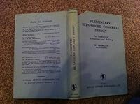 Elementary Reinforced Concrete Design for Students of Architecture and Building B0010Y6LGW Book Cover