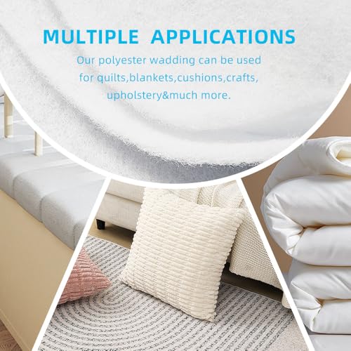 Ouate de polyester pour matelassage et couture créative à la maison - 4