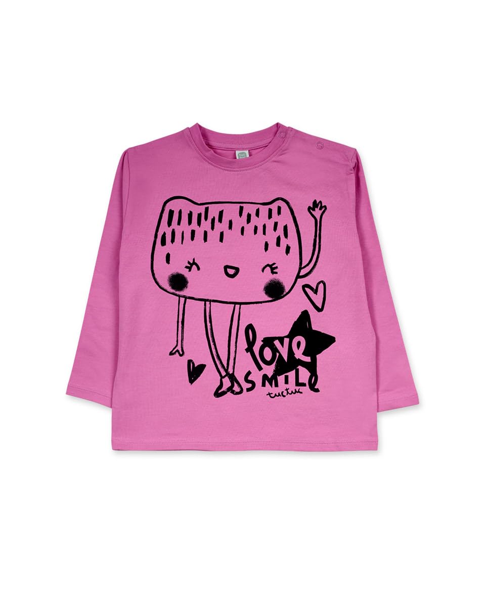 Tuc Tuc Camiseta Punto de niña Color Rosa colección Big Hugs