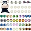 GraceAngie 20Pairs 24MM Glass Safety Craft Eyes Owl Snake Lizard Eyes ...
