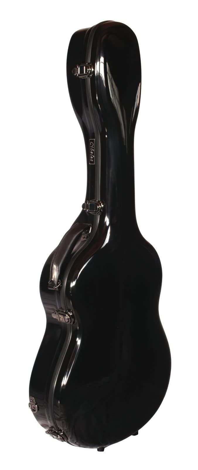 cibeles Estuche Alta Gama de Fibra para Guitarra Clásica o Flamenca, Marca (Negro)