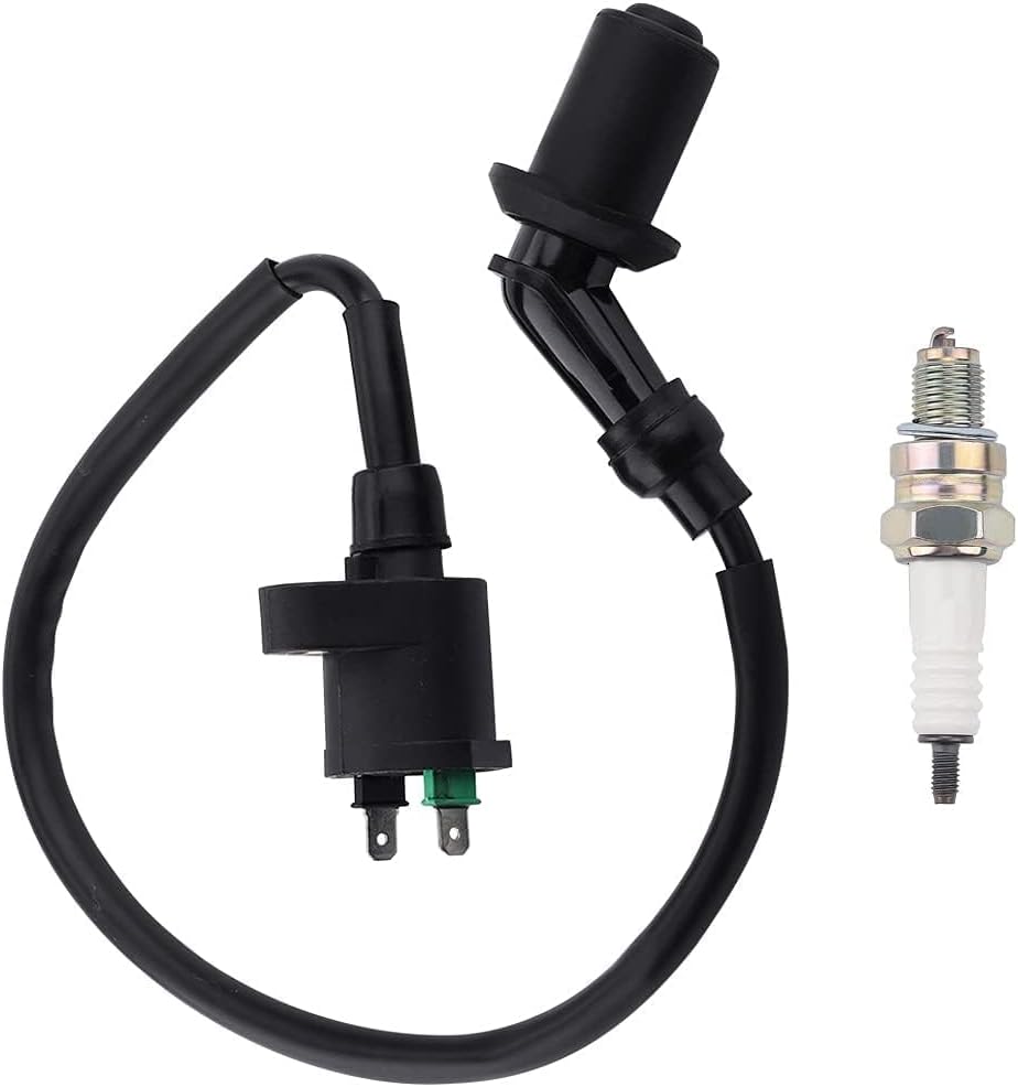 GY6 Racing Ignition Coil SSR 125 A7TC Spark Plug Wire for 50CC 150CC 110CC 125CC 80CC 90CC Moped Scooter ATV Go Kart Pit Dirt Bike Engine Motorcycle High Performance Parts GY6 Racing Ignition Coil SSR 125 A7TC Spark Plug Wire for 50CC 150CC 110CC 125CC 80CC 90CC Moped Scooter ATV Go Kart Pit Dirt Bike Engine Motorcycle High Performance Parts