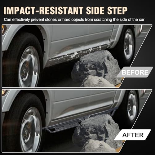 Escalones Laterales de Acero Carbono para Camioneta Dodge Ram miniatura 5