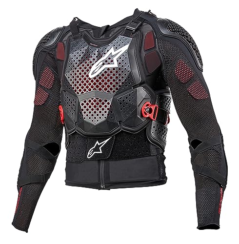 Alpinestars 6506524-123-XL: Bionic Tech V3 Protection Jacket Blk/Wht/Red Xl
