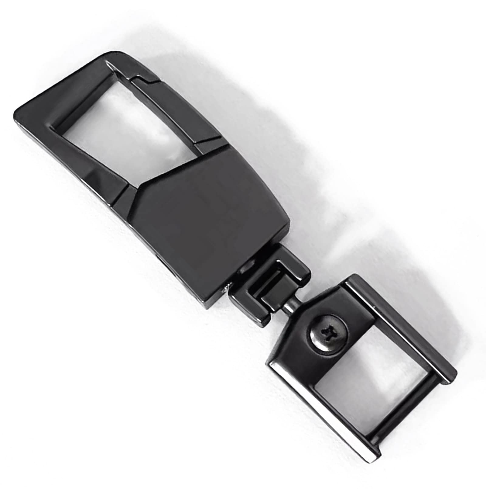 kaungka Car Key Case Universal PU Leather Zipper Case Remote Key Fob Holder Protection Bag with Key Chain Metal Hook