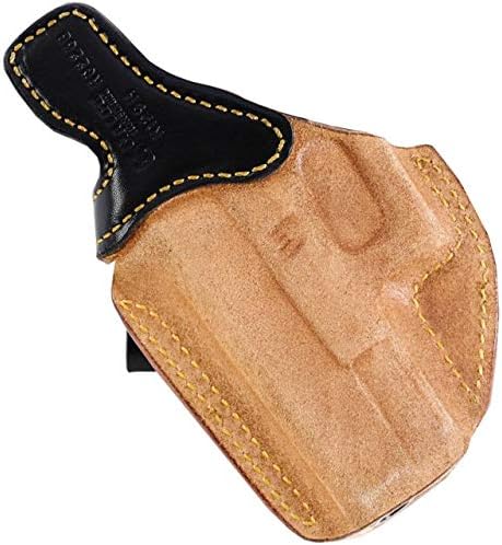 Galco Royal Guard 2.0 Leather IWB Holster, Glock 48/Glock 48 MOS, Right Hand, Black, RG834B