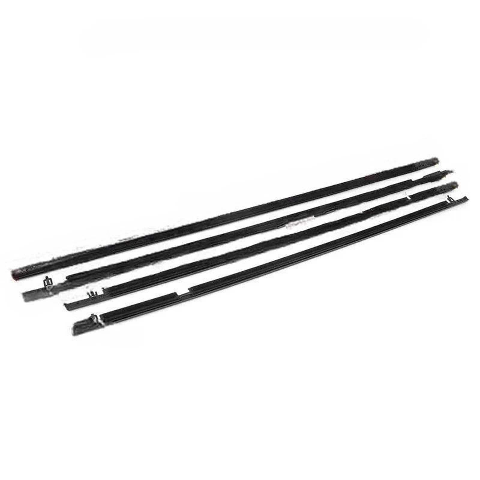 Snwdbh 2006-2011 Car Window Sealing Strip For Civic Sedan 2006-2019 Door Glass Weatherstrip Belt Moulding Trim Rubber Outer Seal Belts Exterior Belt(2006-2011)
