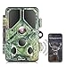 Produktbild Campark WLAN Wildkamera 20MP 1296P, WiFi Bluetooth No Glow Night Vision 940nm Wildtierkamera mit Nachtsicht Wildlife Jagdkamera, Überwachungswinkel Bewegungserkennung IP66 Wasserdicht