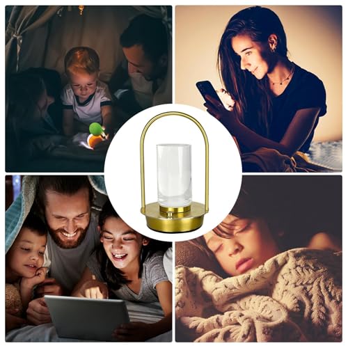 Lampe de bureau LED tactile à intensité réglable et éclairage ambiant
