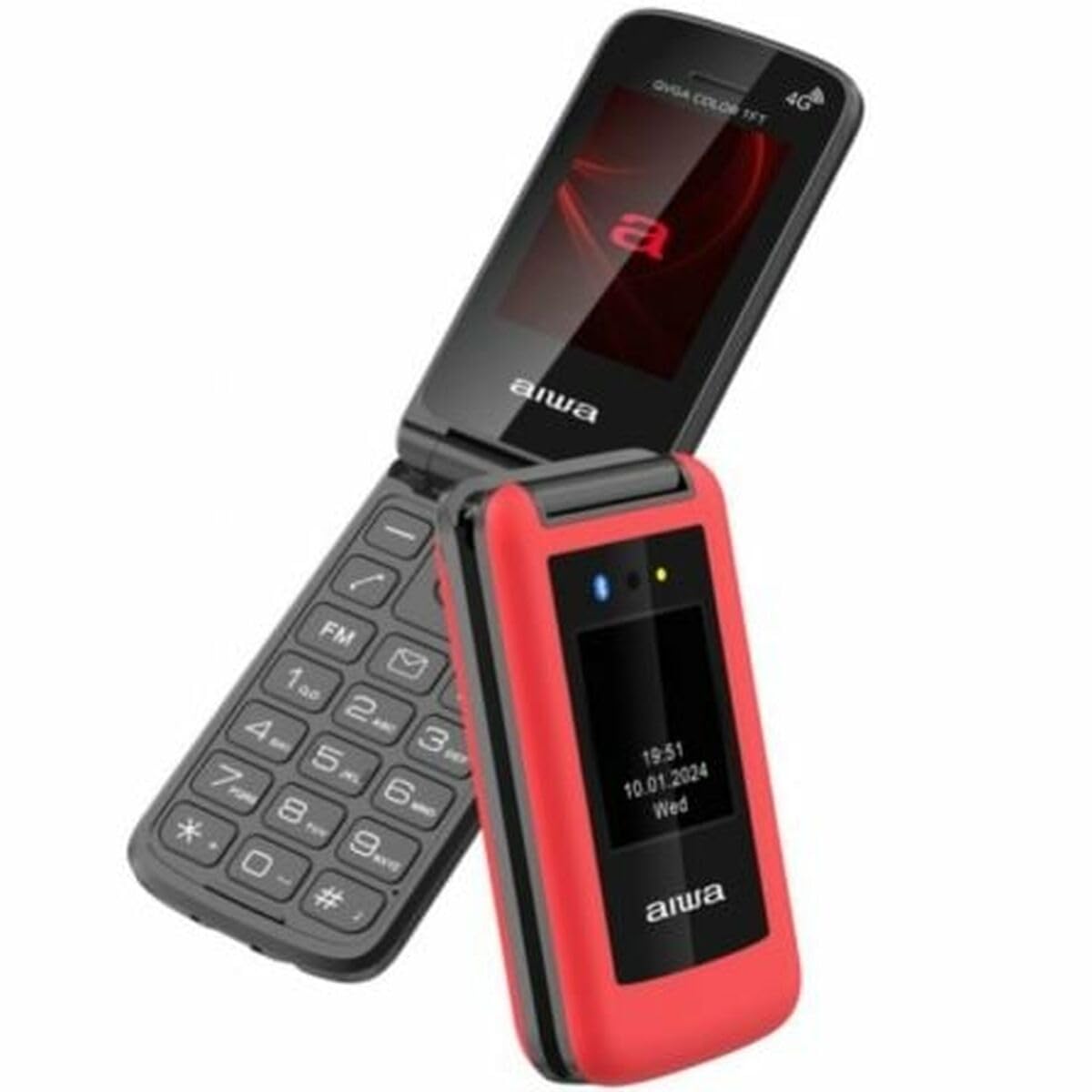 Aiwa Telefon komórkowy dla seniorów FP-30-4G/RD - Marka EAN: 8435256810660