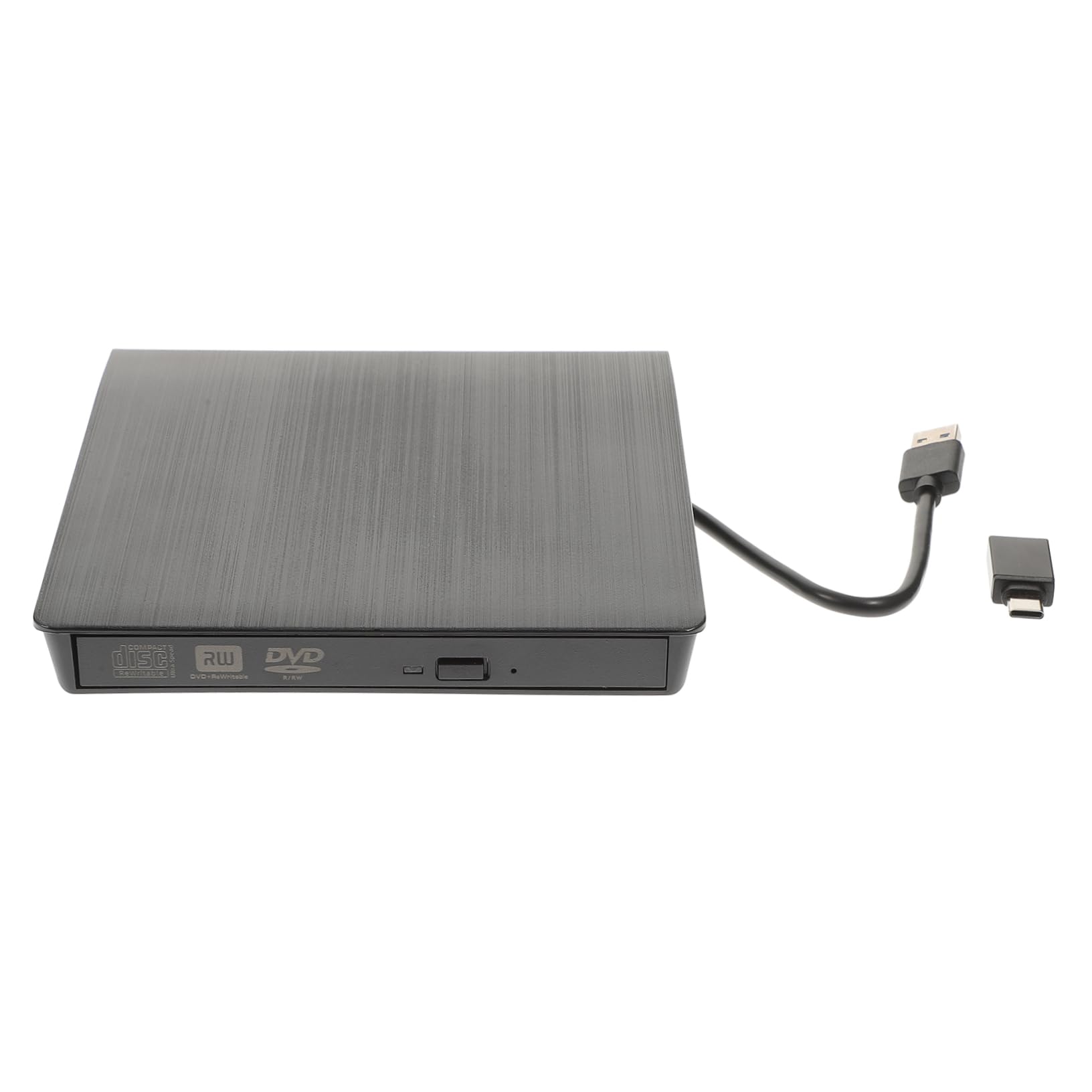 mipcase usb 3.0 external cd dvd burner drive slot-in design for laptops and desktops black portable optical drive for easy data backup and media playback