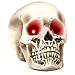 Produktbild Widmann 9535S - Totenkopf mit leuchtenden Augen, aus Styropor, 22cm, Dekoration, Halloween, Mottoparty
