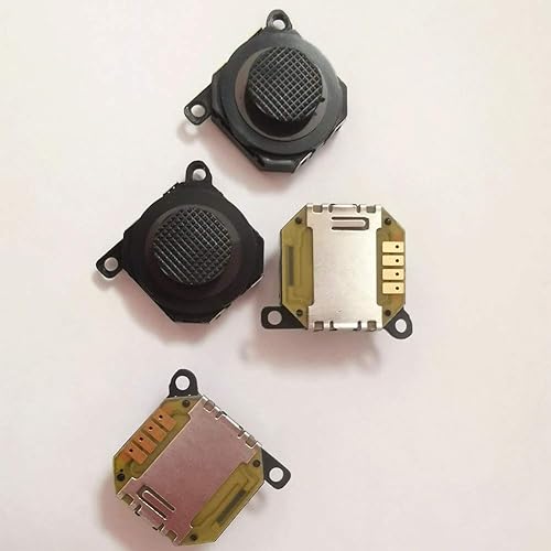 Miniatura 2 de IJJ Piezas de Repuesto Analógico 3D Botón Palillo Joystick Rocker con Tapa para PSP 1000 1001 -Negro 2PCS,PSP 2-Axis Analógico Pulgar Joystick