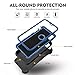iPhone XR Case,FOGEEK Belt Clip Holster Heavy Duty Kickstand Protective Cover [Dust-Proof] [Shockproof] Compatible for Apple iPhone XR [6.1 inch] (Black/Blue)