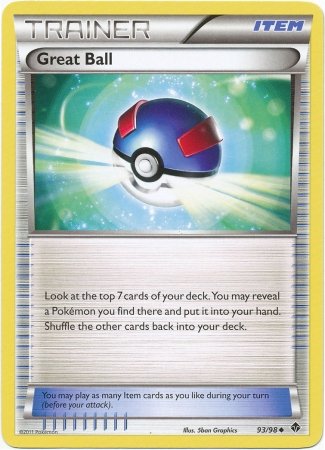 Preisvergleich Produktbild Pokemon - Great Ball (93) - Emerging Powers