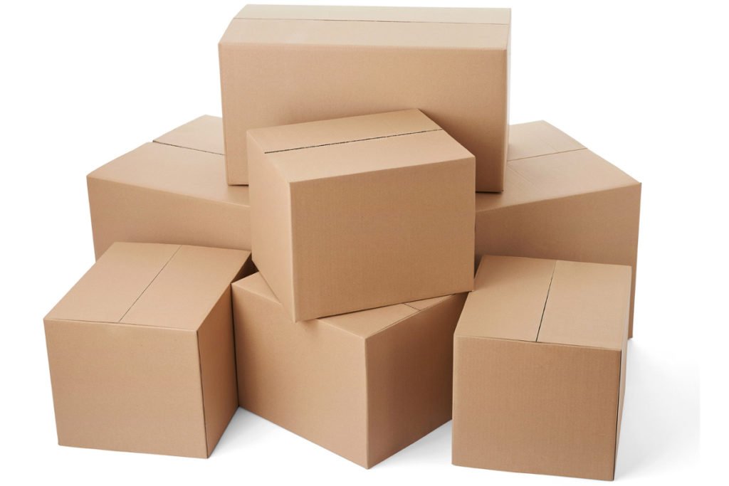 SECUREMENT® 3 Ply Corrugated Box for packing for Secure Shipping, Moving, Courier & Goods Transportation - 7 x 4 x 2 inches (100 Boxes) - Image 6 thumbnail