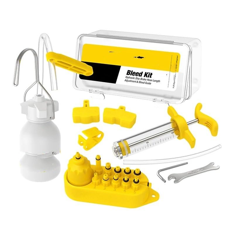 Bike Repair Tool Kit Kit di spurgo dell'olio per Freni a Disco Idraulici per Bicicletta, Strumenti per la Riparazione dei Freni della Bici da Corsa MTB Attrezzi Bici(5)