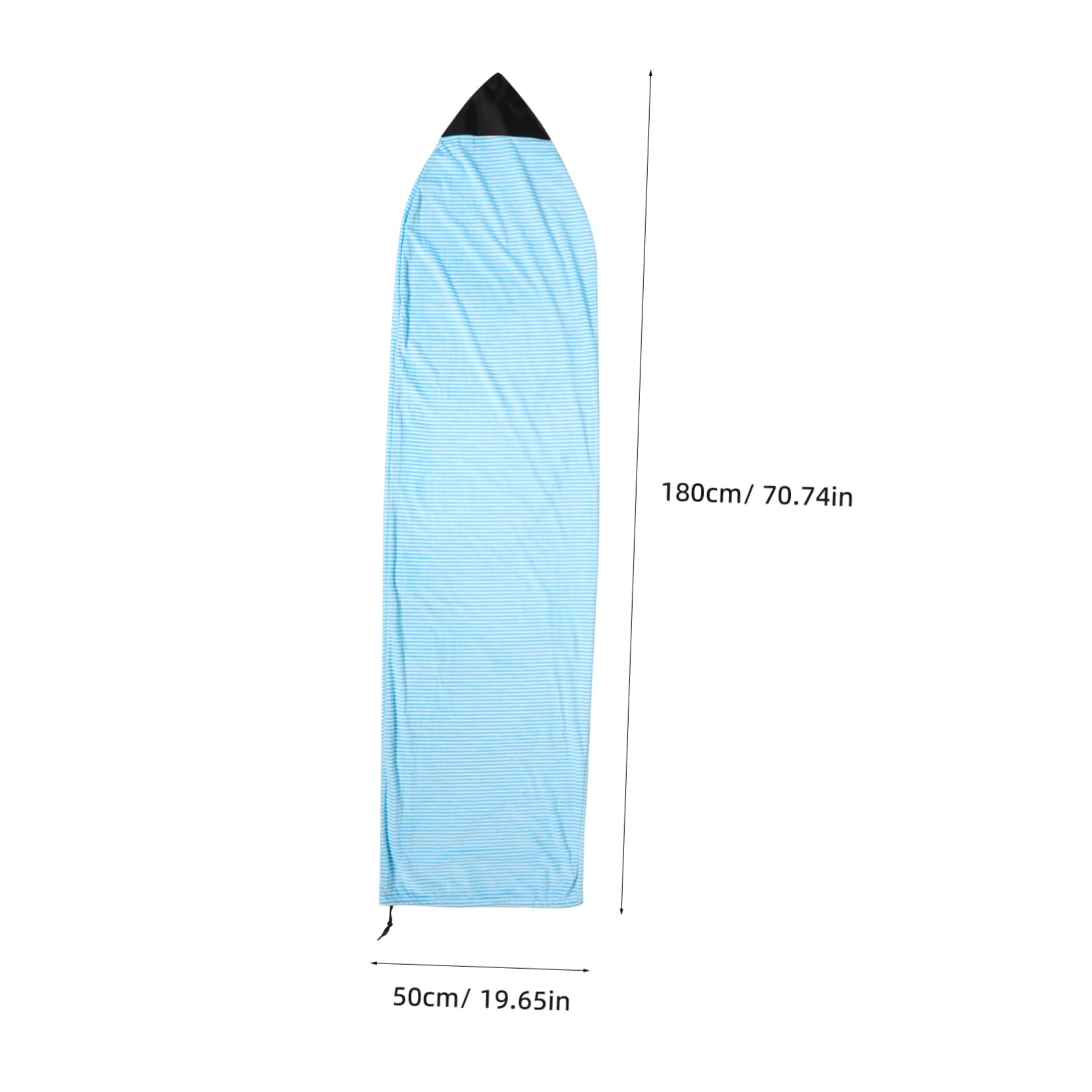 KOMBIUDA Travel-friendly Surfboard Cover Protective Deck Bag Accessory Snowboard Sleeve Padded Nose Uv Protection Versatile Sock for Boards