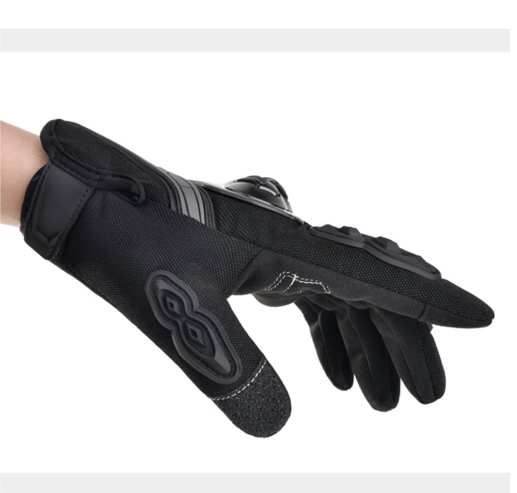 Guantes De Bicicleta De Montaña La Bici Campo A Través De La Playa De Los Guantes De La Motocicleta De La Malla De Los Hombres Que Compite Con Los Guantes Llenos Del Dedo Monta En Bicicleta Los Guante