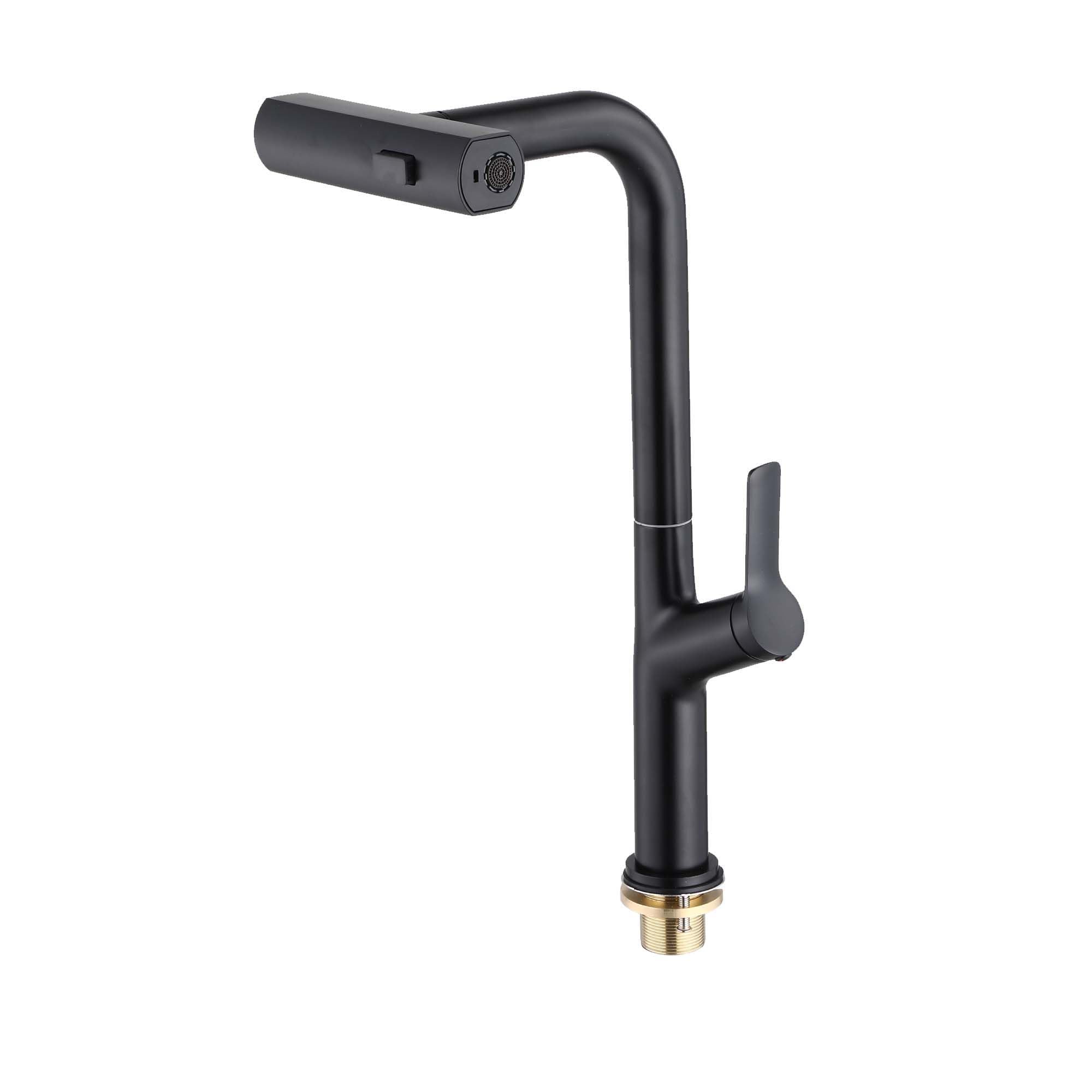 Amazon.co.jp: NURISI Kitchen Pull-Out Mixing Faucet with Hose Pull