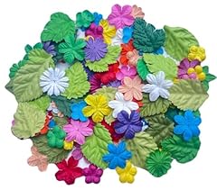 Mixed Flowers and Leaves