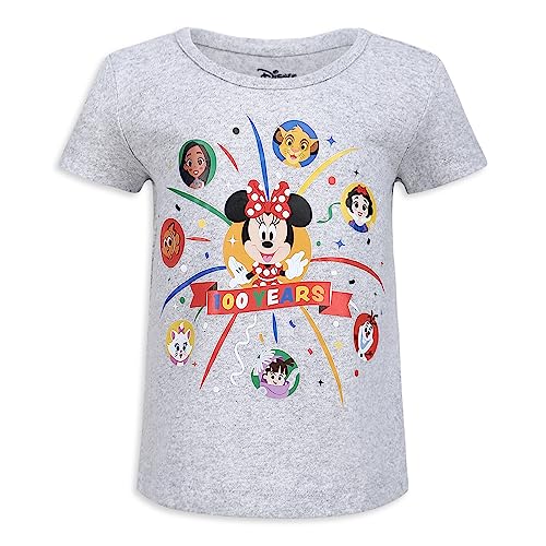 Disney Girls 3 Pack T-Shirts for Toddler and Little Kids4