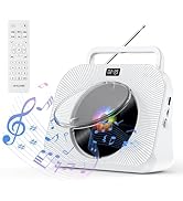 Gueray Tragbarer CD-Player - Mit Radio Und AUX Eingang