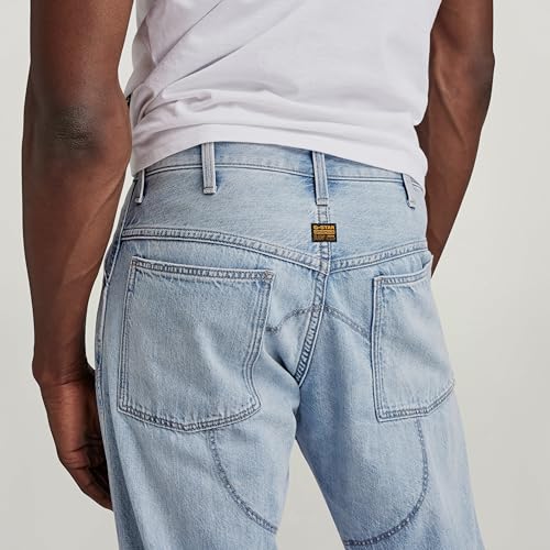 G-STAR Herren Elwood 3D Regular Jeans, Blau (Sun Faded Cloudburst D23699-D536-G339), 40W / 36L – Ansicht 3
