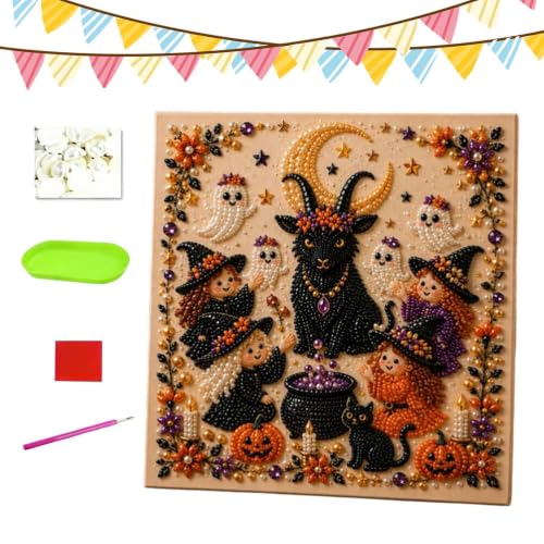 Kit de mosaico 3D de Halloween para manualidades en casa sin experiencia previa