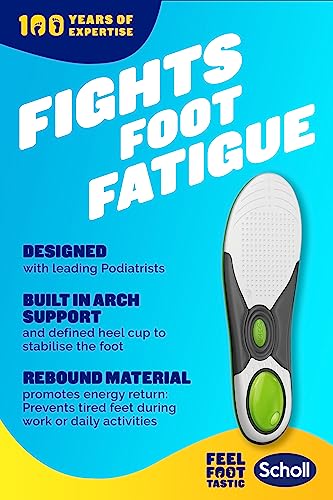 Scholl LiquiFlex Everyday Insoles for Women, 5-in-1 Supportive Insoles with Memory Foam, Arch Support, GelActiv, and Odour Control - Trim to Fit Your Walking Boot/Shoe - UK Size S (3.5-7.5), 1 Pair - Image 2