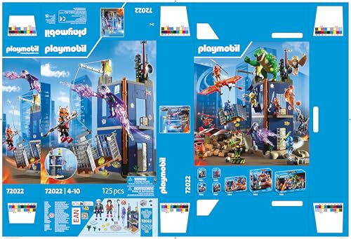 Playmobil Super héros 72022 Duel à la Tour des héros - vue 8
