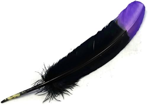 Miniatura 8 de 14 libras - Pavo de oro antiguo Tom Rounds Secundaria ala Quill al por mayor plumas (a granel) carnaval, Fletching Craft Supply  Moonlight Feather