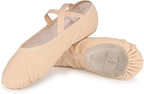 Miniatura 2 de Zapatos de ballet para mujeres y niñas, zapatos de ballet para mujer, zapatos de baile de lona, zapatos tipo ballet zapatos de yoga.