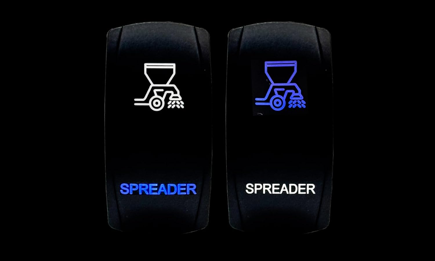 OZ-USA Spreader On/Off Rocker Switch with Power Busbar Distribution Block Wiring Harness Kit Compatible with 2020-2026 Can-Am Maverick Commander Defender Series Models