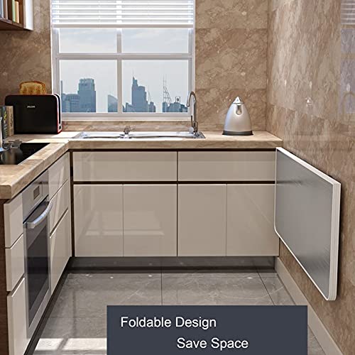 Table à manger pour petit espace avec plateau flottant compact 60x40