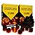Zebra Smoke Coconuts Charcoal with 72pc Unit Charcoal Cubes, Coconut Shell Charcoal Perfect for Cooking, Grilling, and Barbecuing, Zebra Charcoal Burns Longer and Odorless - Coconut coals Cub (2 PACK)