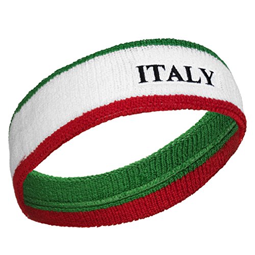 Image of Suddora Country Headband & Wristbands Set (Includes 2 Wrist & 1 Head Sweatband), Highly Moisture Wicking