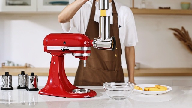 Amazon.com: Stainless Steel Slicer Shredder Attachment for