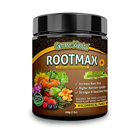 RootMax - Mycorrhizal Fungi Rooting Powder | 50X More Potent Rooting Hormone for Cuttings | Enhanced Formula for Bigger Roots, Healthier Plants and Maximum Yield [200g] Cover