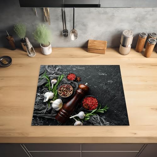 KitchenYeah© Herdabdeckplatte Einteilig Küche Herdabdeckung Induktionsfeld – Ansicht 2
