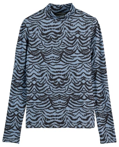 T-Shirt Femme Scotch & Soda fini les hauts ternes grâce à cet imprimé chic à manches longues