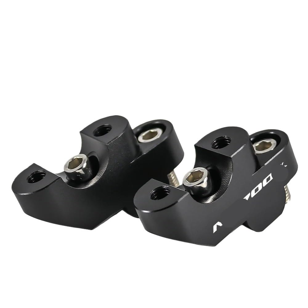 Moto riser guidon kit de rehausse avec collier serrage - 7