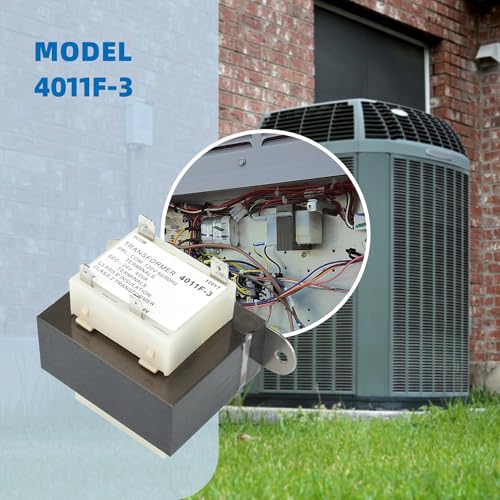 4011f-3 trane furnace replacement 120v to 24v transformer 40va - compatible with furnace amp hvac equipment replacement part 24v transformer for trane units