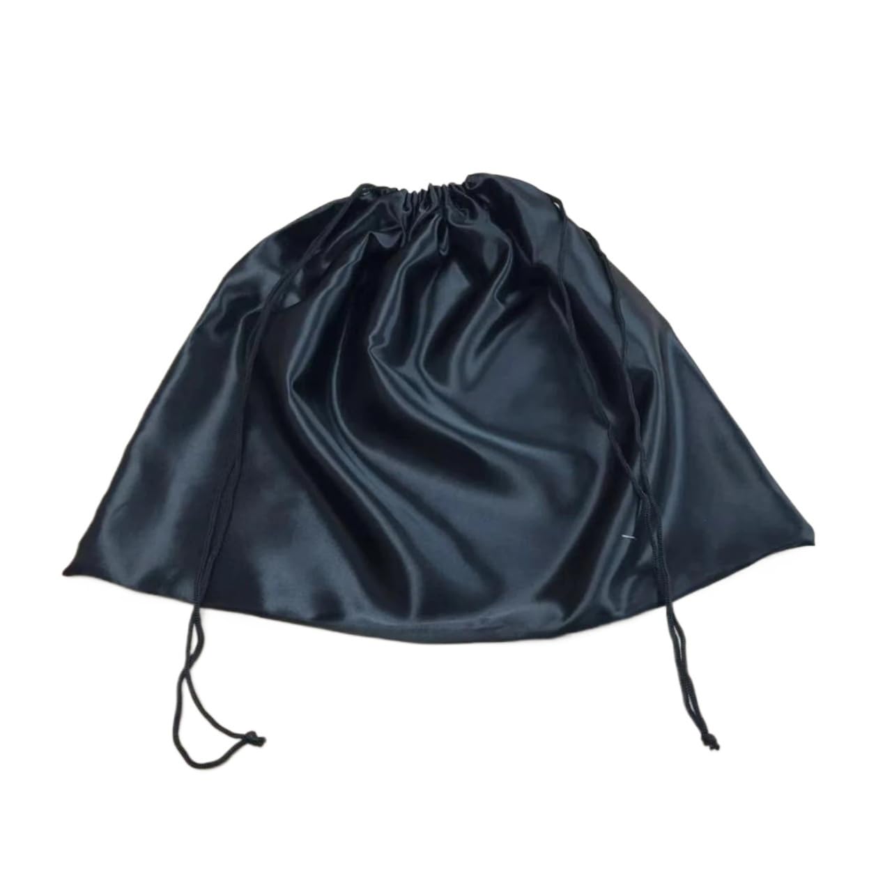 Handbag Dust Bag 3pc Storage Bag Dust Bundle Drawstring Protection Silk Satin Cloth(Black 42x33cm)