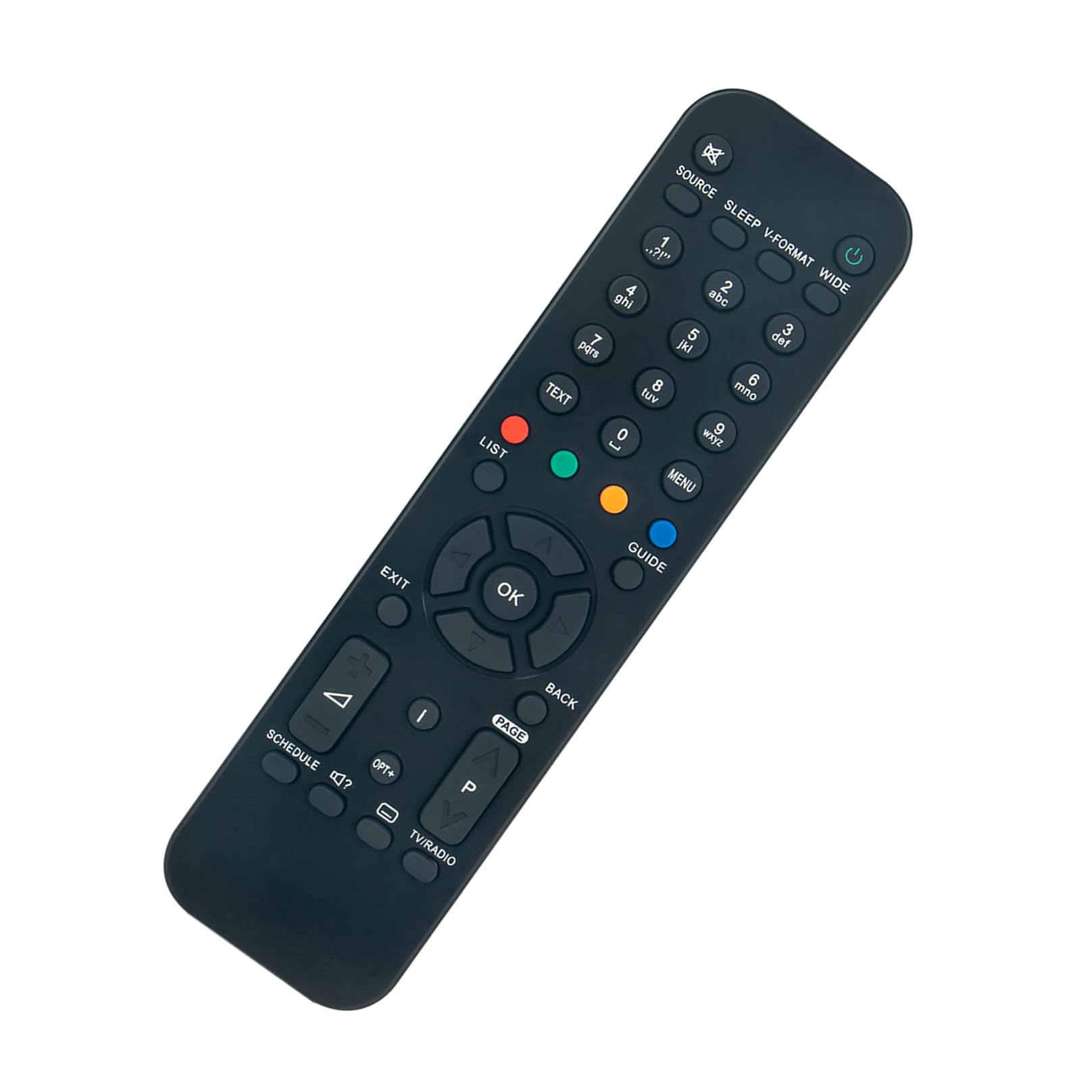 RM-F01 Telecomando di ricambio - RMF01 Telecomando per Humax Foxsat HDR Freesat Recorder 320/500GB/1TB Foxsat HDR Boxes Remote Controller Per HUMAX RM-F01, Foxsat HDR Freesat Box, Per Humax IHDR5050