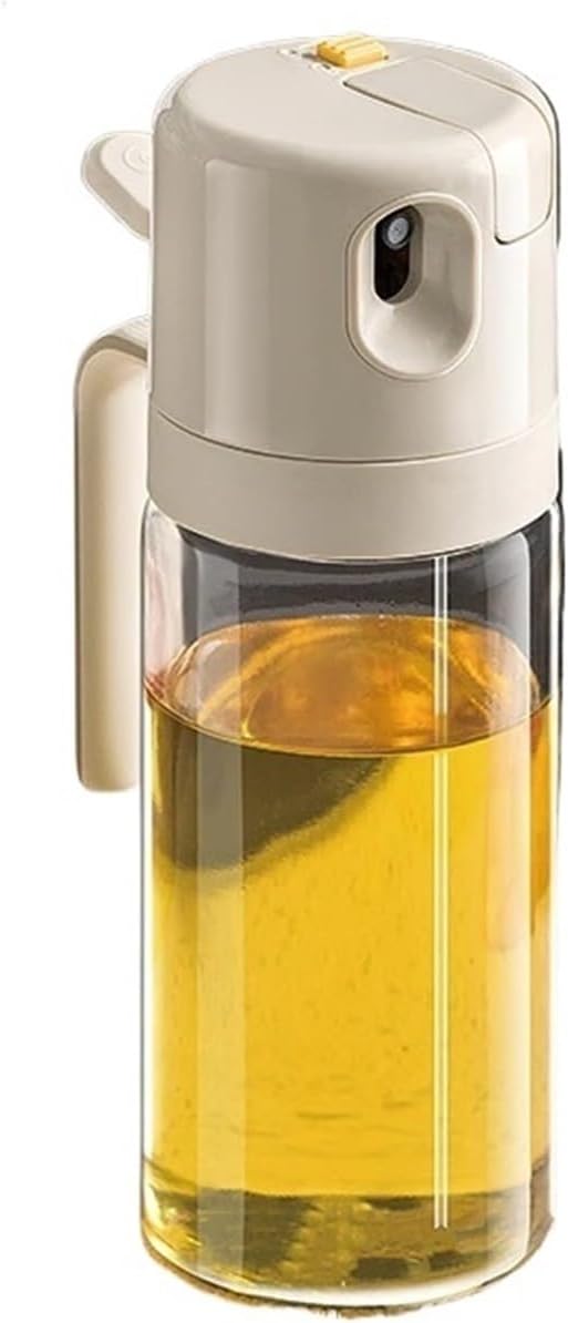 Kitchen Oil Bottle 550/250ml Glass Spray Without Hanging Pour Dual-purpose Can Seasoning Tools(A-250mL)