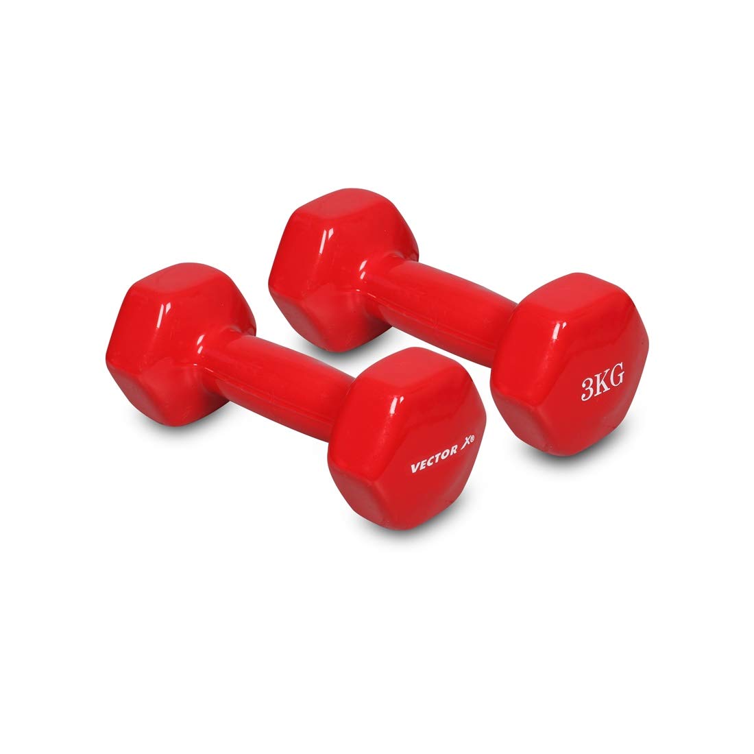 Vector X PVC Dumbbells | 6 kg | Red Color | Pack of 2 | for Gym Training Workout Bodybuilding | Home | for Men Women | (B08GMQYFTM) Amazon Price History, Amazon Price Tracker