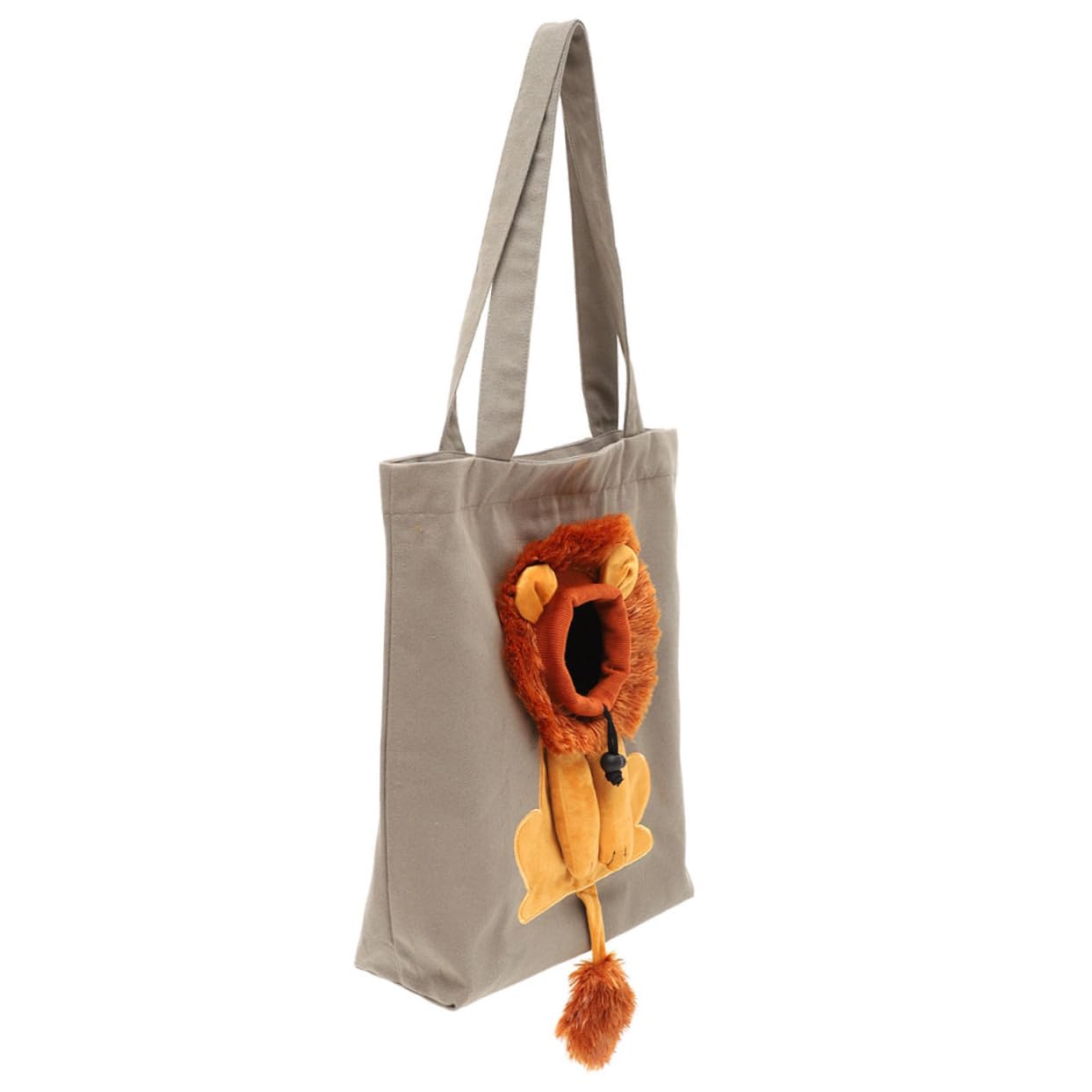 Bolsa para gatos pequeña de lona que reduce el estrés en paseos y viajes