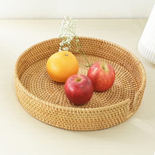 Tkkdecor Placemats Set Of 6 With Holder - Heat Resistant Rattan Placemat For Dining Table Home Kitchen Decor - Wicker Placemats Boho Christmas Decorations #TOP6